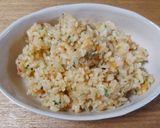 ピラフ風♪簡単！トマトソースのまぜご飯♪作り方8写真
