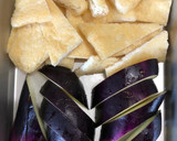 スピードおかず！薄揚げとなすのおかか煮作り方1写真