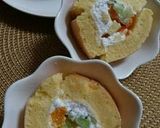卵焼き器で、ミニロールケーキ作り方14写真