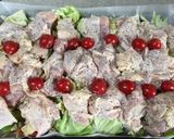 鶏もも肉とキャベツのオーブン焼き作り方6写真