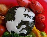 ジュラシック弁当☆恐竜キャラ弁☆作り方1写真