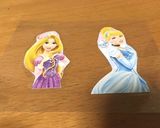 【キャラ弁】プリンセス弁当ラミネート加工作り方2写真