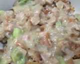 惣菜のコロッケとシチューのもとでグラタン作り方9写真