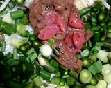 ミョウガたけ新生姜梅ごはん作り方1写真