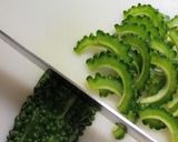ゴーヤーのシークヮーサー醤油和え作り方2写真
