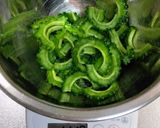 ゴーヤーのシークヮーサー醤油和え作り方3写真