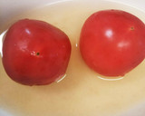 レンジで丸ごとトマトのほっこり和風スープ作り方3写真
