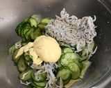簡単！きゅうりとしらすの和風マヨ作り方5写真