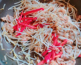 簡単！もやしと豚肉のピリ辛炒め作り方6写真