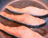 和風香味ソースで！鮭のムニエル作り方5写真
