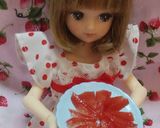 リカちゃんサイズ♡棒々鶏(ごまだれ)ꕤ作り方10写真