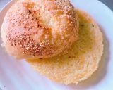 朝ごはんに！目玉焼き挟んだだけサンド作り方1写真