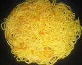 鶏肉とピーマンのあんかけ焼きそば作り方2写真