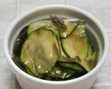 簡単・美味しい♪ズッキーニ塩昆布ナムル作り方5写真