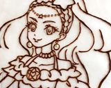 キャラクターケーキ☆プリキュア☆ソレイユ作り方2写真