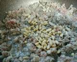 サンチュで包む松の実入り肉味噌♪作り方2写真