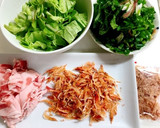 蕎麦で作る♡薬味たっぷり和風の焼きそば♬作り方1写真