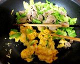 蕎麦で作る♡薬味たっぷり和風の焼きそば♬作り方4写真