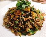 蕎麦で作る♡薬味たっぷり和風の焼きそば♬作り方7写真