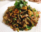 蕎麦で作る♡薬味たっぷり和風の焼きそば♬作り方7写真
