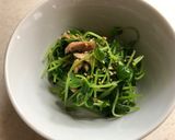 ☆ごま油香る豆苗とツナの和え物☆作り方8写真