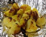 焼き味噌マヨポテト作り方5写真