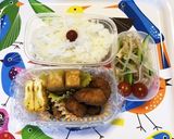 ママへのお弁当^_^190604作り方6写真