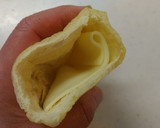トースターで！鮭フレークの油揚げトースト作り方2写真