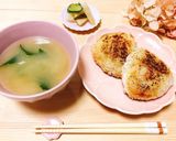 鰹節入りꕤバター醤油焼きおにぎり作り方5写真