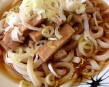 冷やしきつね讃岐うどん♪電子レンジで作り方6写真