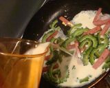 豆乳で作るゴーヤチャンプル作り方3写真