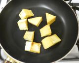 副菜お弁当★厚揚げの甘辛ごま醤油だれ焼き作り方4写真