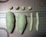 ねずみのチーズパン作り方3写真