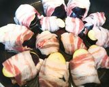なす肉巻きの蒸し焼☆シソ味噌がけ作り方5写真