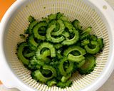 レンジで簡単♪ゴーヤのツナ味噌作り方2写真
