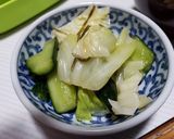 胡瓜とキャベツの中華塩こぶあえ作り方5写真