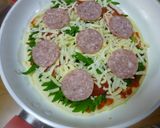大葉たっぷりピザ！フライパンでカリカリ♪作り方10写真