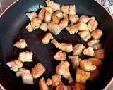 揚げない酢豚作り方6写真