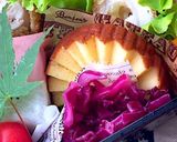 6月4日　薔薇くまちゃん玄米弁当　詰め方作り方14写真