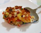 残り物で簡単! ポテ・トマ・グラタン作り方3写真