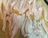 にんにくの芽と胸肉のオイスター炒め作り方4写真