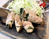 巻いて焼くだけ☆エリンギ豚肉巻き作り方5写真
