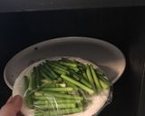 にんにくの芽と胸肉のオイスター炒め作り方6写真