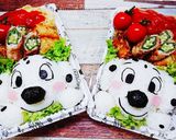 101匹わんちゃん♪♪キャラ弁♪♪作り方5写真