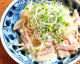 塩レモンダレ豚炒め & 豚丼作り方10写真
