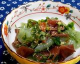 うちのもずく酢６✿刺身こんにゃく入り作り方6写真