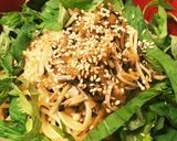 めんつゆだけ!美味しいきのこ高菜パスタ作り方5写真