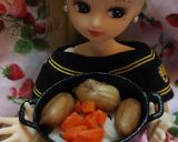 リカちゃんサイズ♡千葉 落花生の煮豆ꕤ*作り方3写真