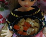 リカちゃんサイズ♡千葉 落花生の煮豆ꕤ*作り方5写真