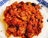 なすとトマトのキーマカレー作り方4写真